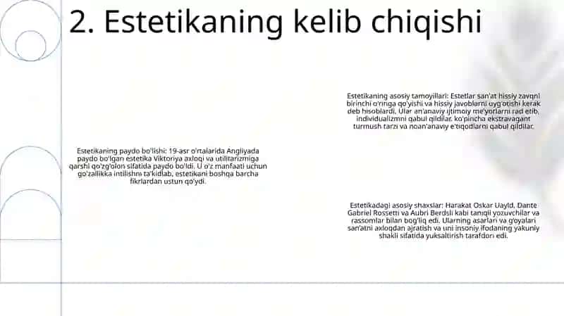 Estetika 3
