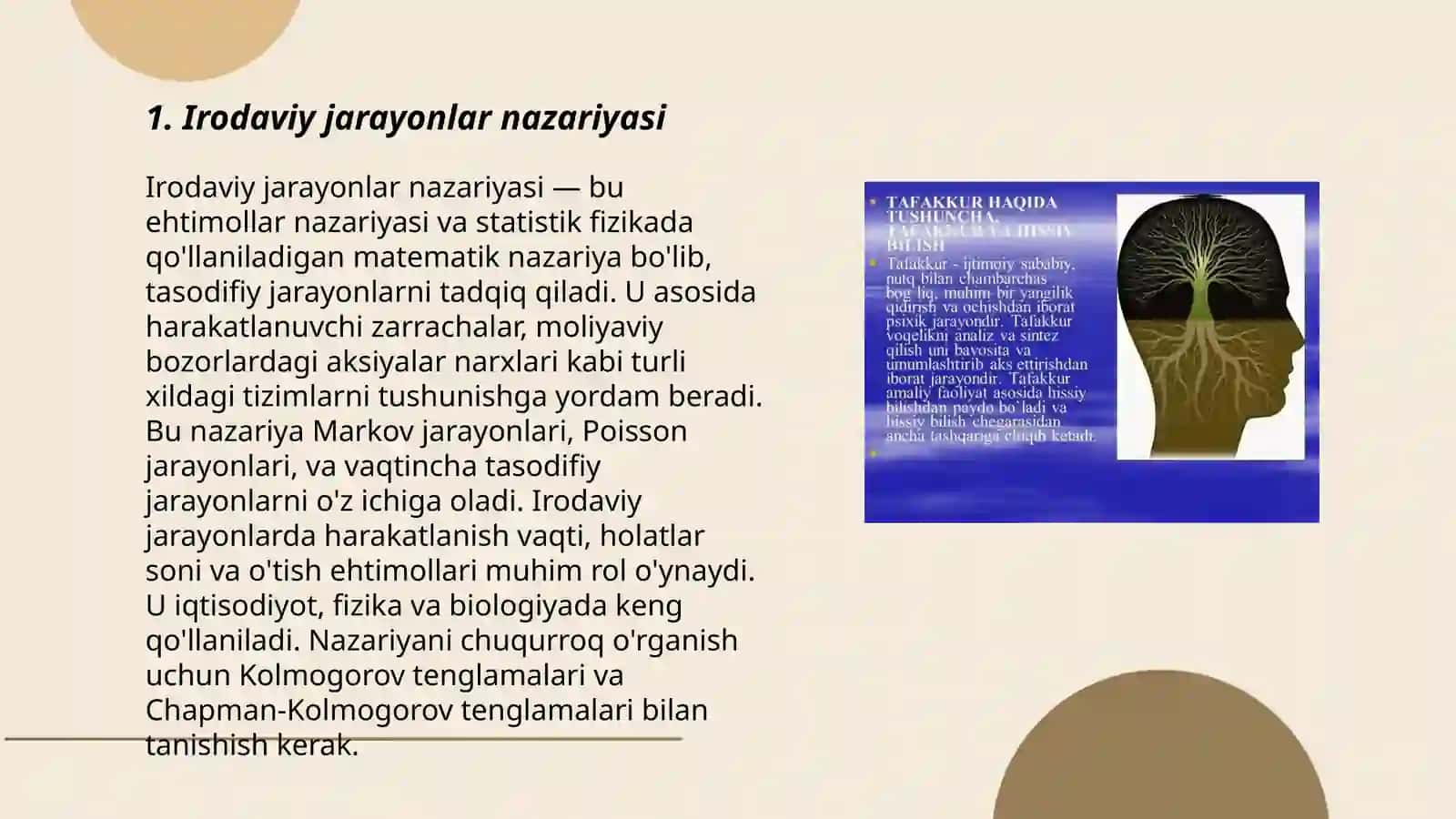 Irodaviy jarayonlar haqidagi tasavvurlar 3