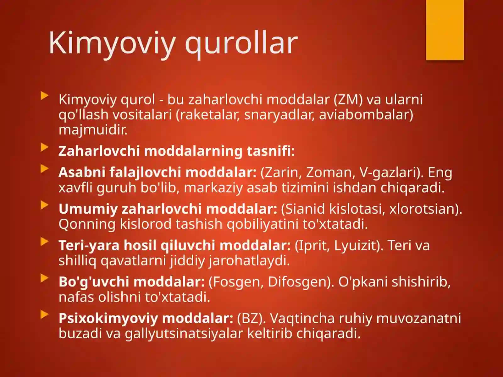 Kimyoviy,biologik,qurollarvaularningtalofatlari 3