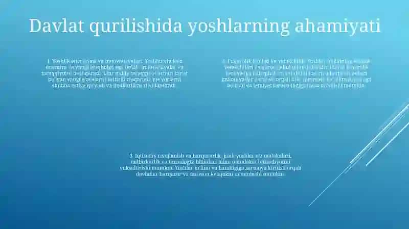 Yoshlarga Oid Davlat Siyosatining Ustuvorlik Jihatlari Va Sabablari 3