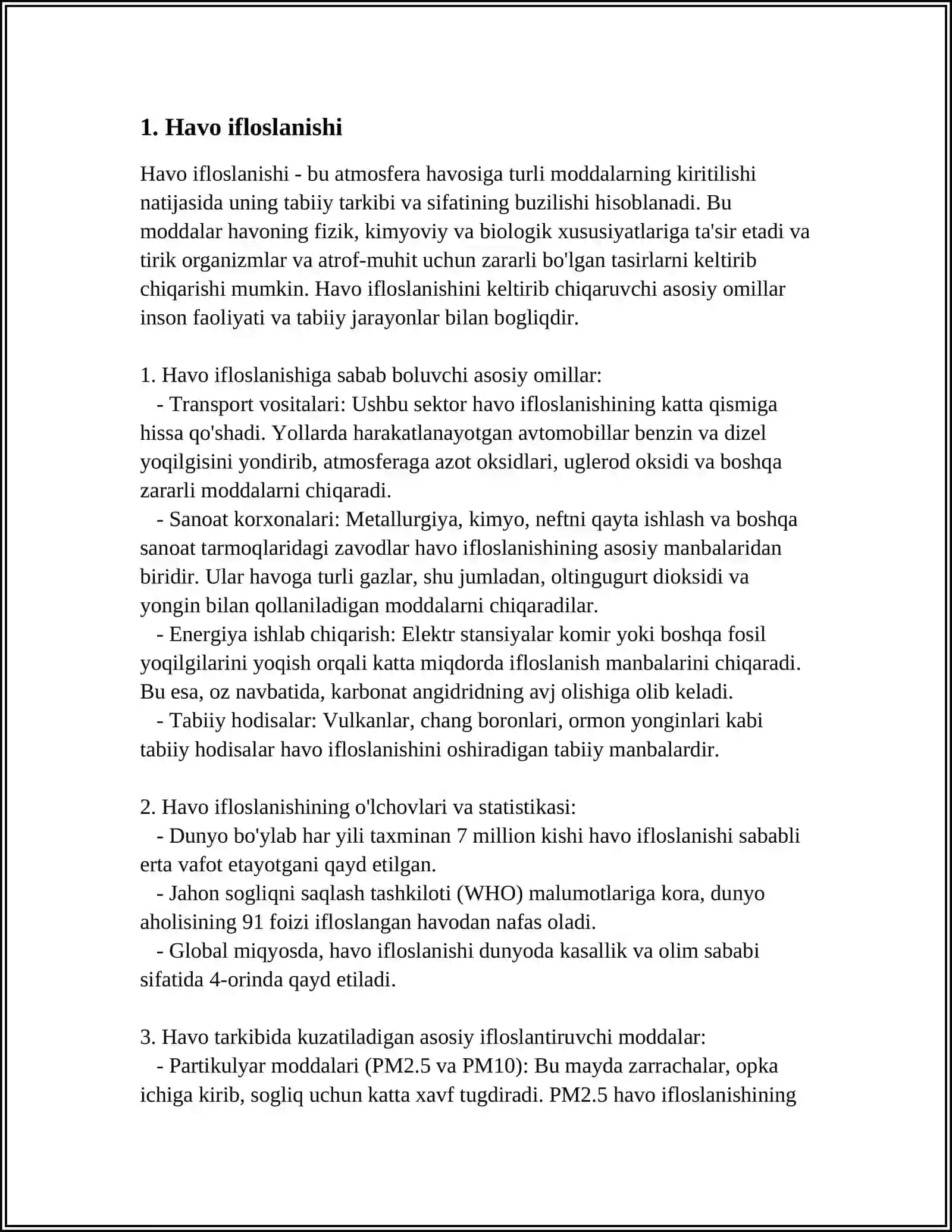 GIDROPNEVMAYURTMALAR FANIDAN LABORATORIYA SUV ZAXIRASI 3