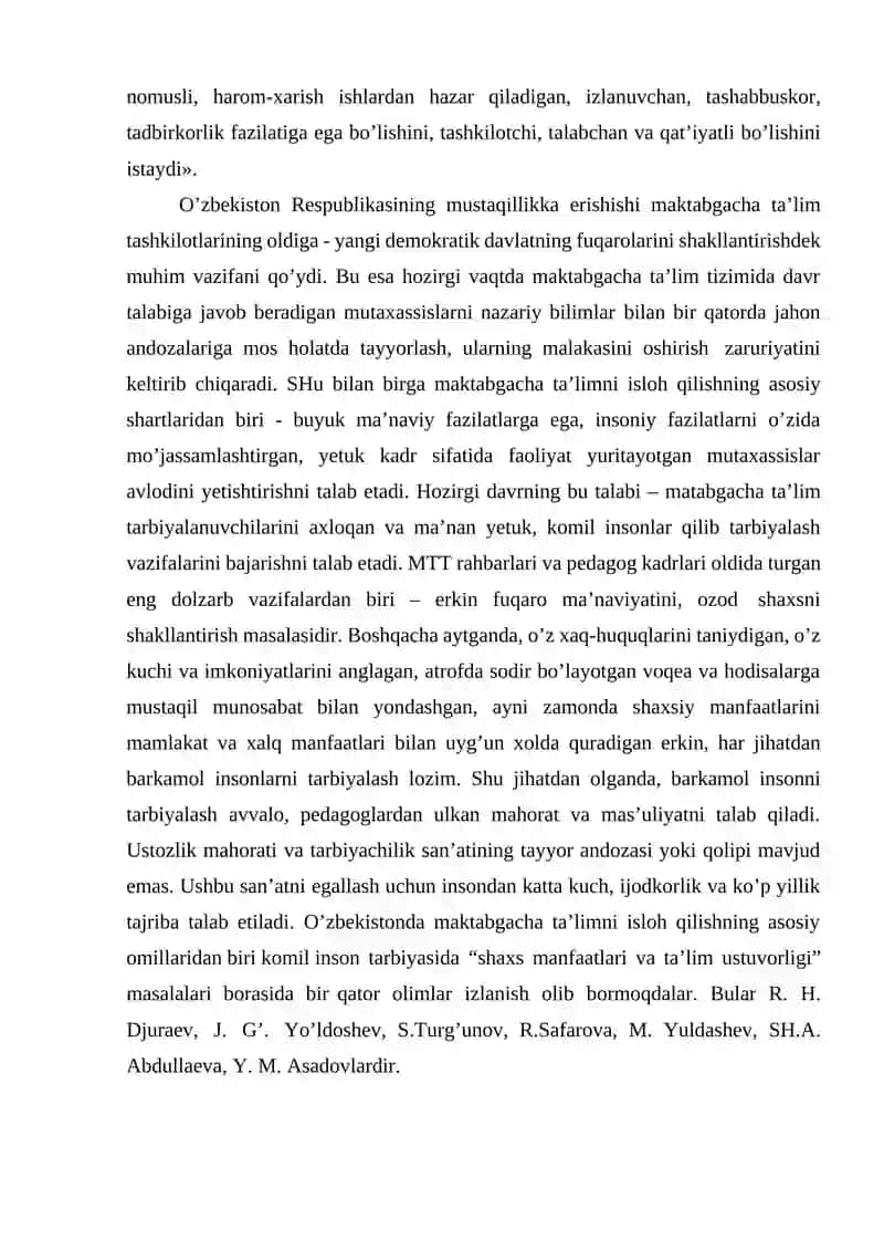 O'zbekiston Respublikasi Maktabgacha ta'lim 2030-yilgacha rivojlanish Kontseptsiyasi 3
