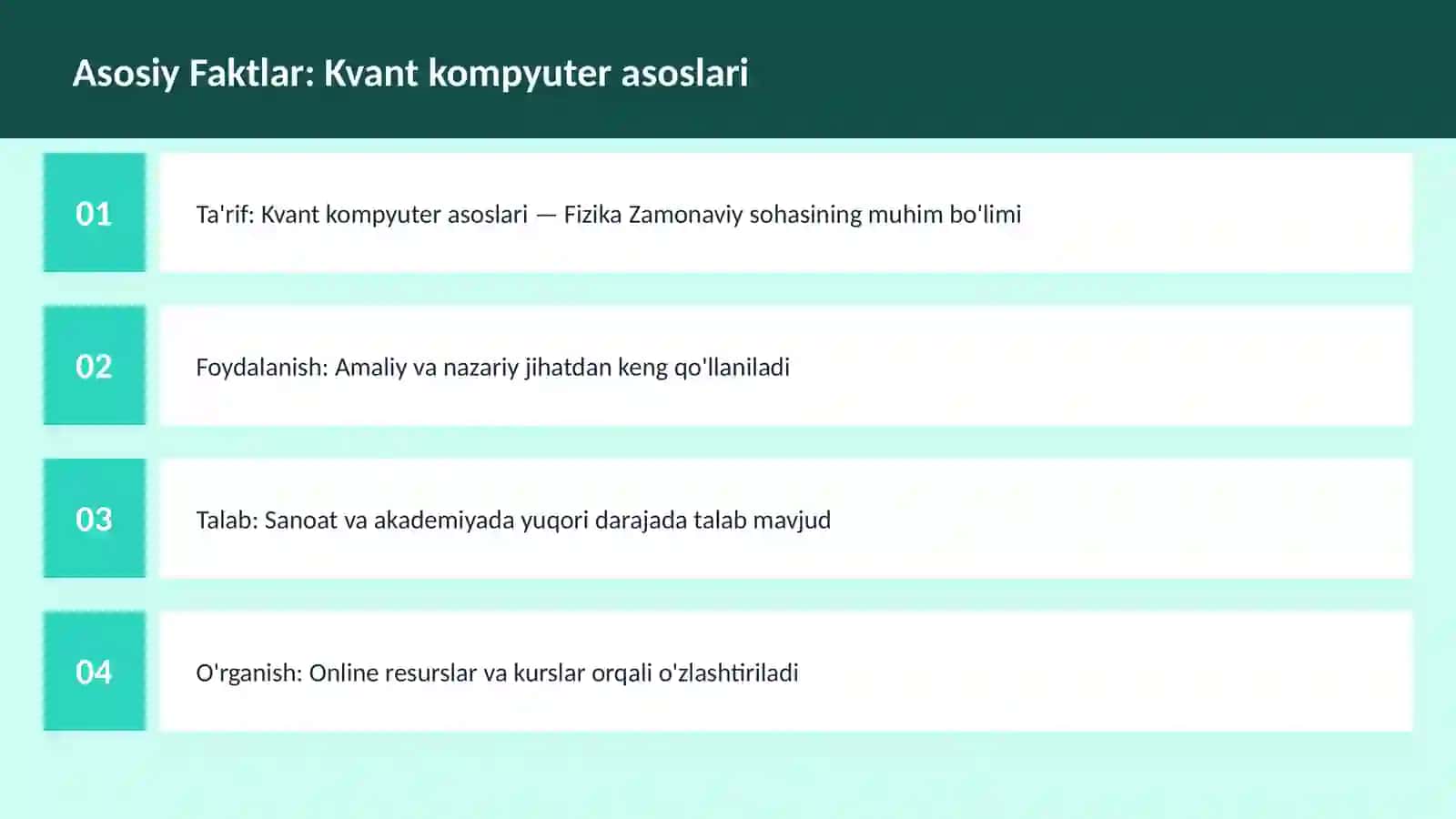 Kvant kompyuter asoslari 3