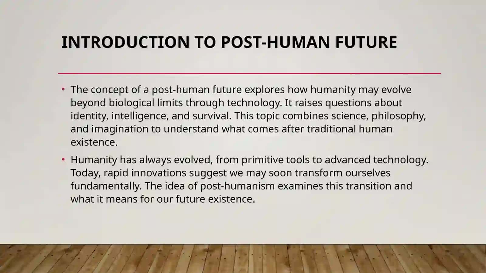 Post-Human Future 3