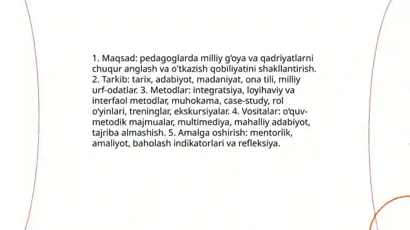 Bòlajak òqituvchilarni milliy tarbiyaviy faoliyatga tayyorlash 3