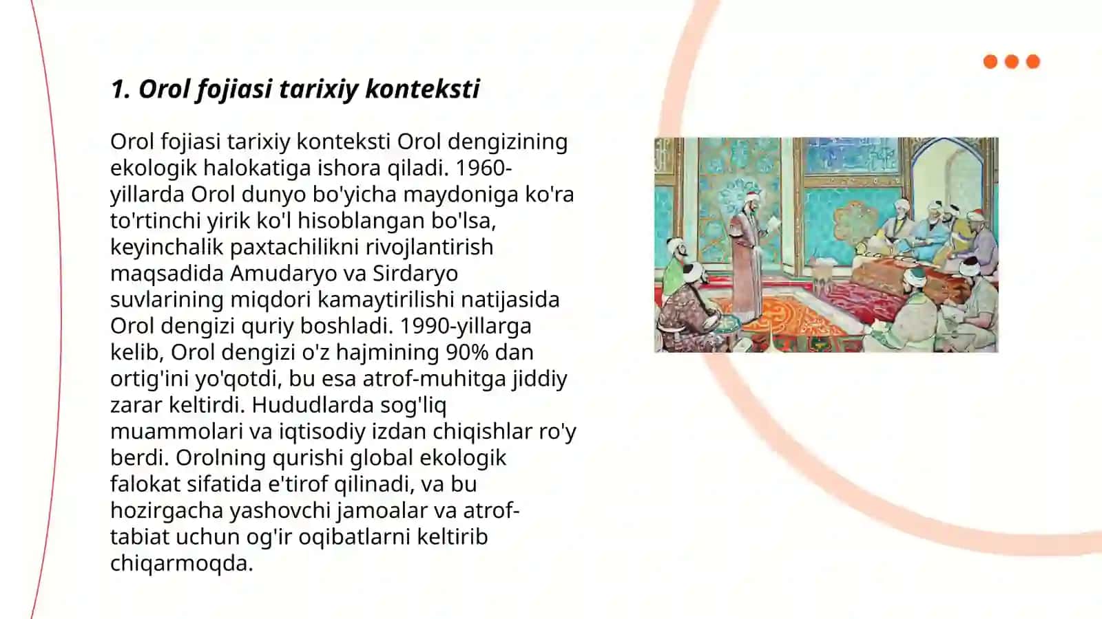 Orol fojiasi: uning vujudga kelishiga ta'sir ko'rsatgan omillar va ularning salbiy oqibatlari 3