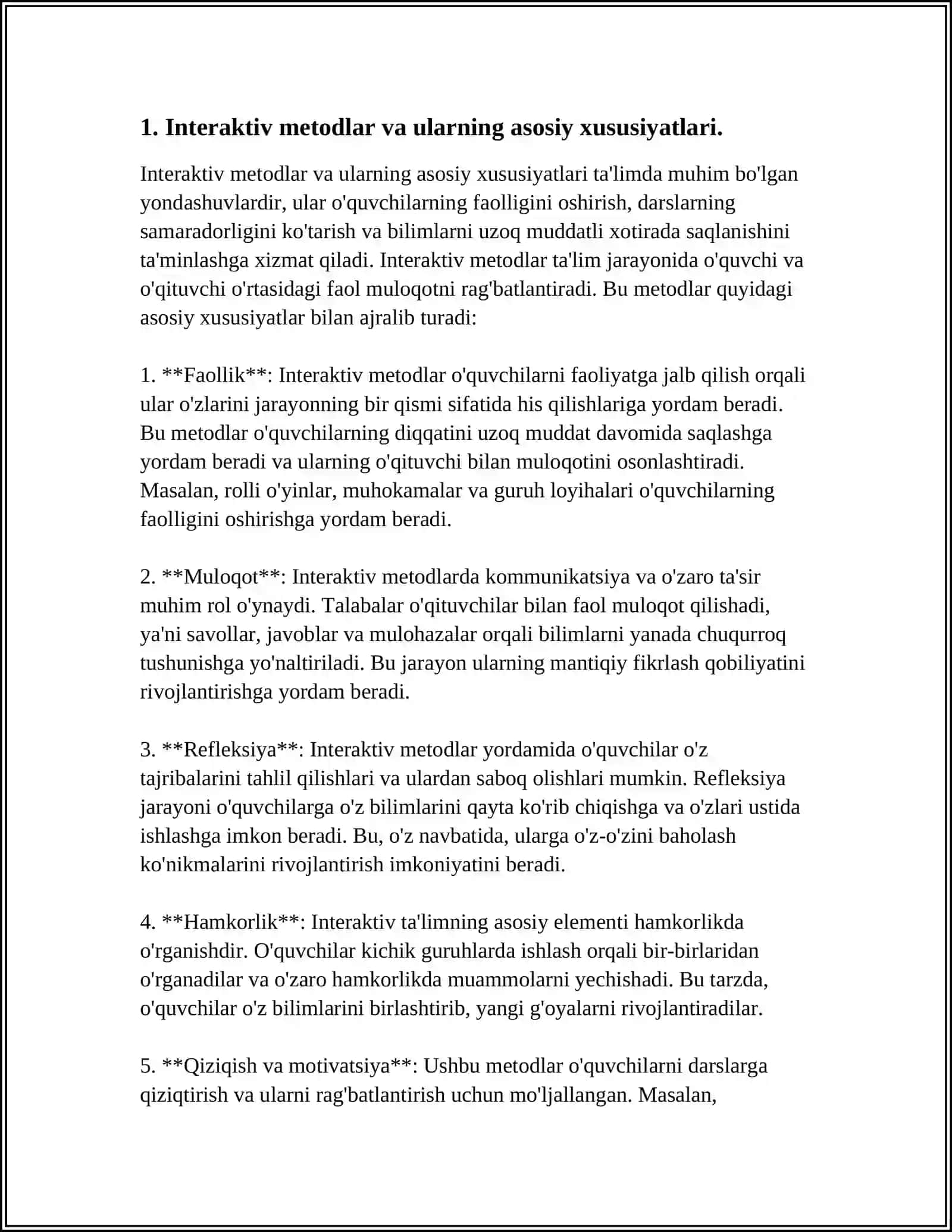 BOSHLANGʻICH SINF MATEMATIKA DARSLARIDA INTERAKTIV METODLARDAN FOYDALANISH 3