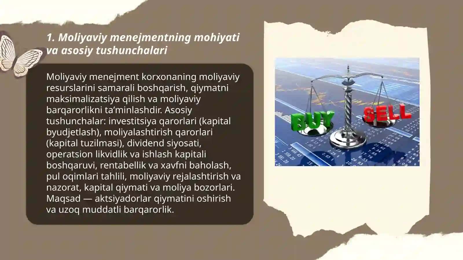 Moliyaviy menejmentning konsepsiyalari 3