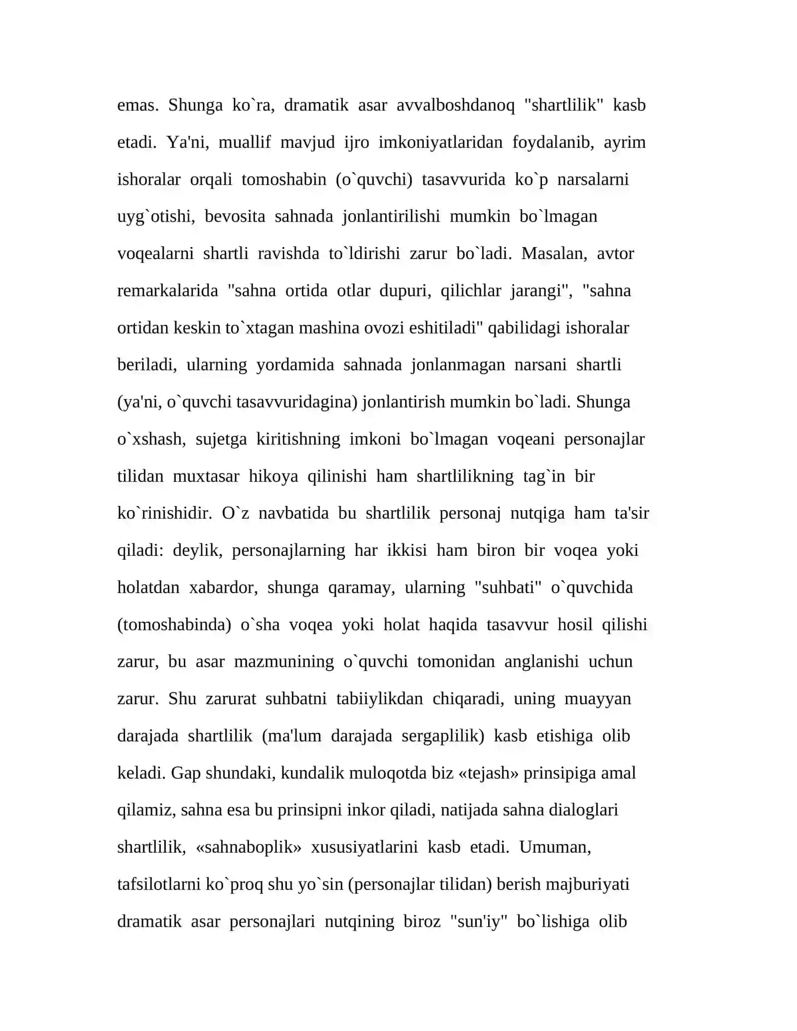 Drаmаtik аsаrlаrdа trgikоmik хususiyatlаr. Sh. Bоshbеkоvning “Tеmir хоtin” аsаri misоlidа 3