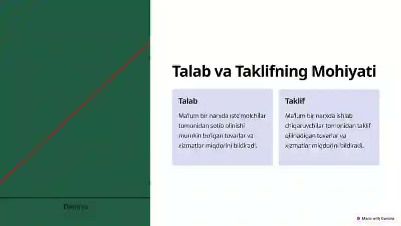Talab va taklif, Bozorning asosiy kuchlari 3