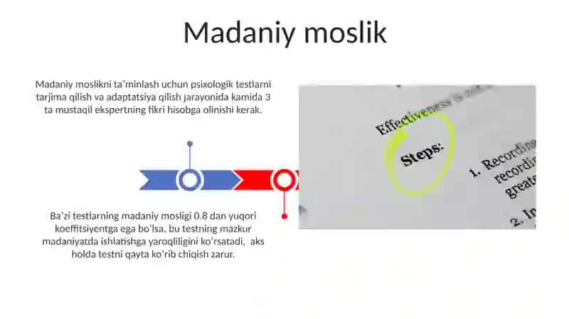 Psixologik testlarga standard talablar 3