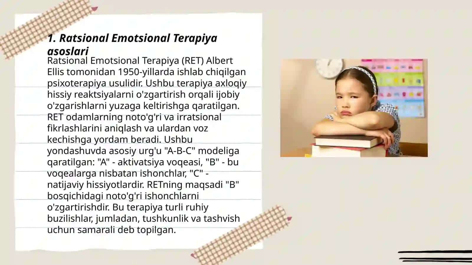 Ratsional Emotsional Terapiya 3