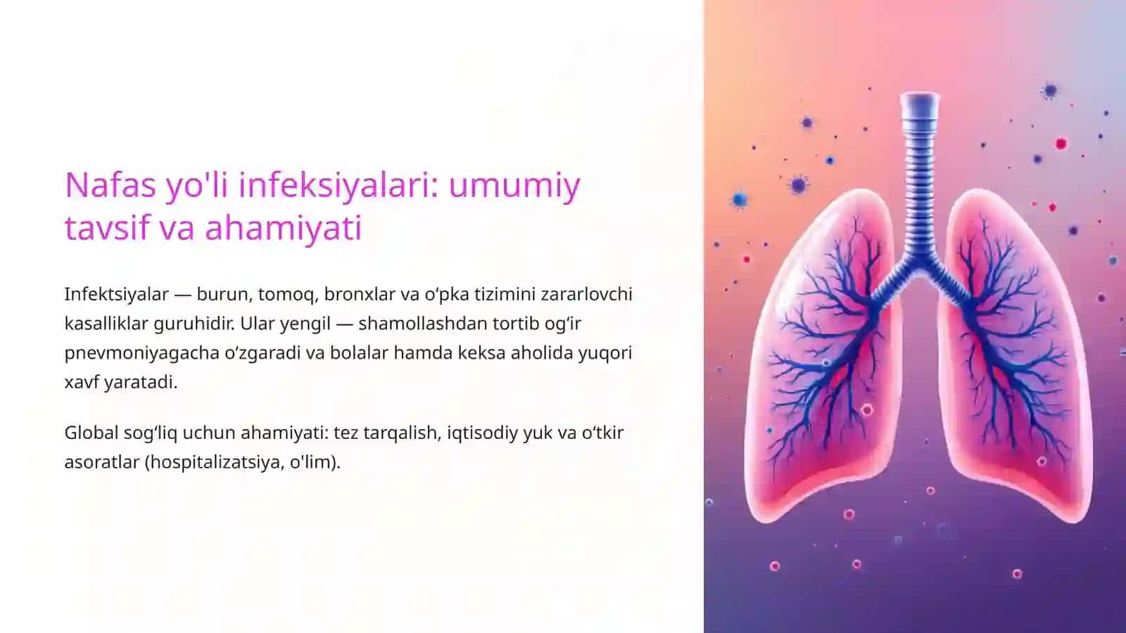 Nafas yo'li infeksiyalari epidemiologiyasi va profilaktikasining dolzarb muammolari (RA) 3