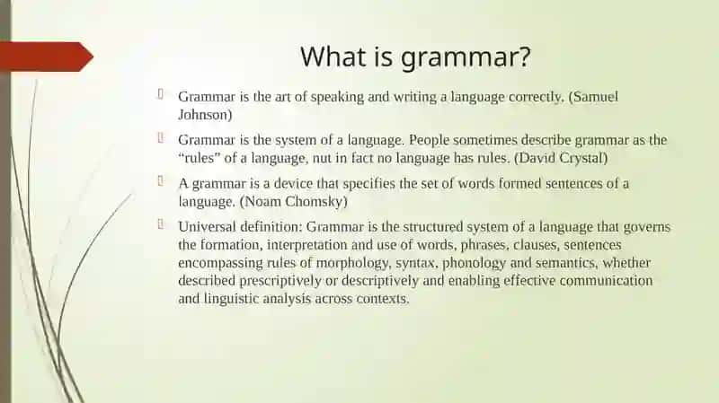 Introduction to the Theoretical Grammar 3