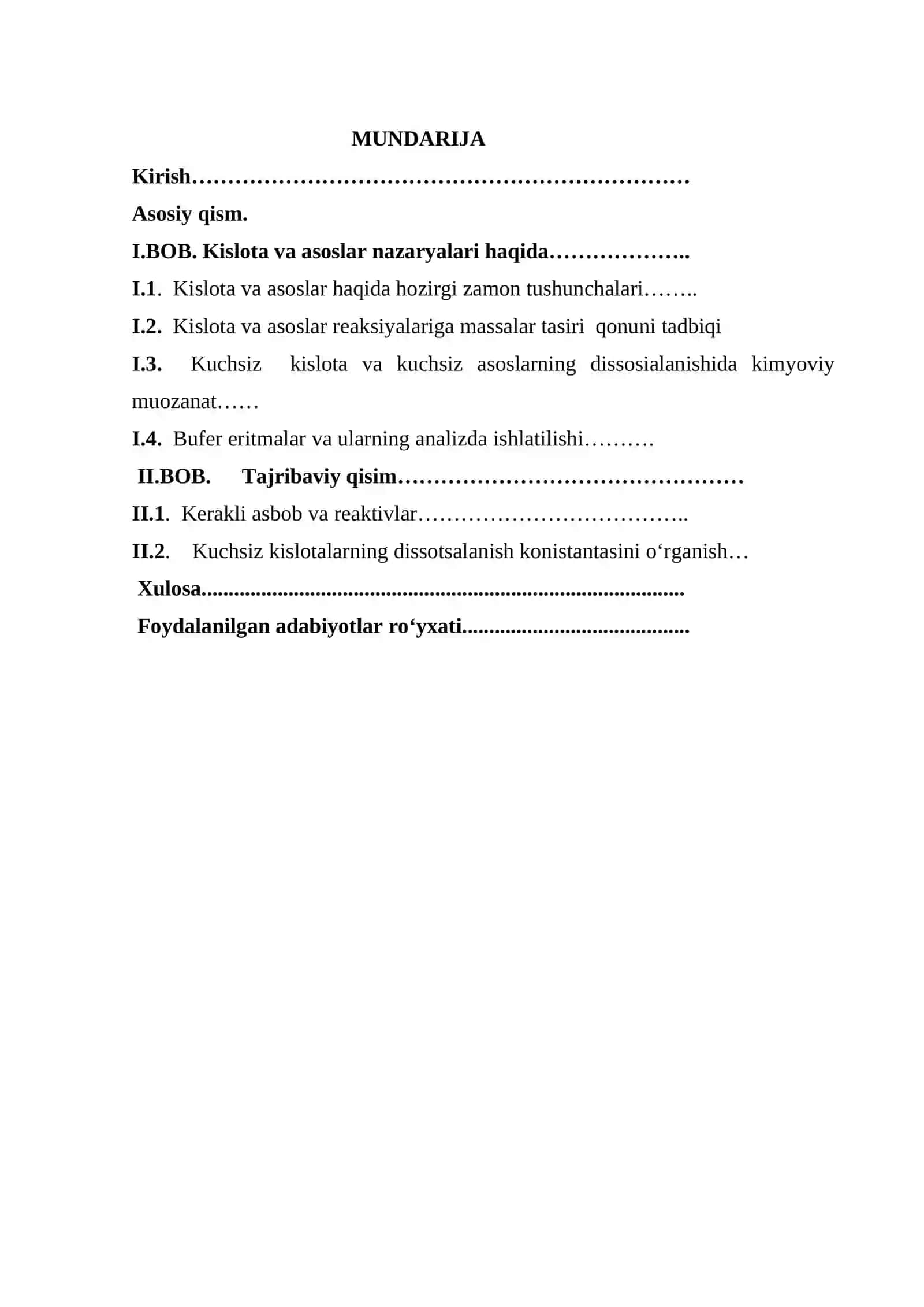 Kislota va asoslar eritmalarida muozanat 3