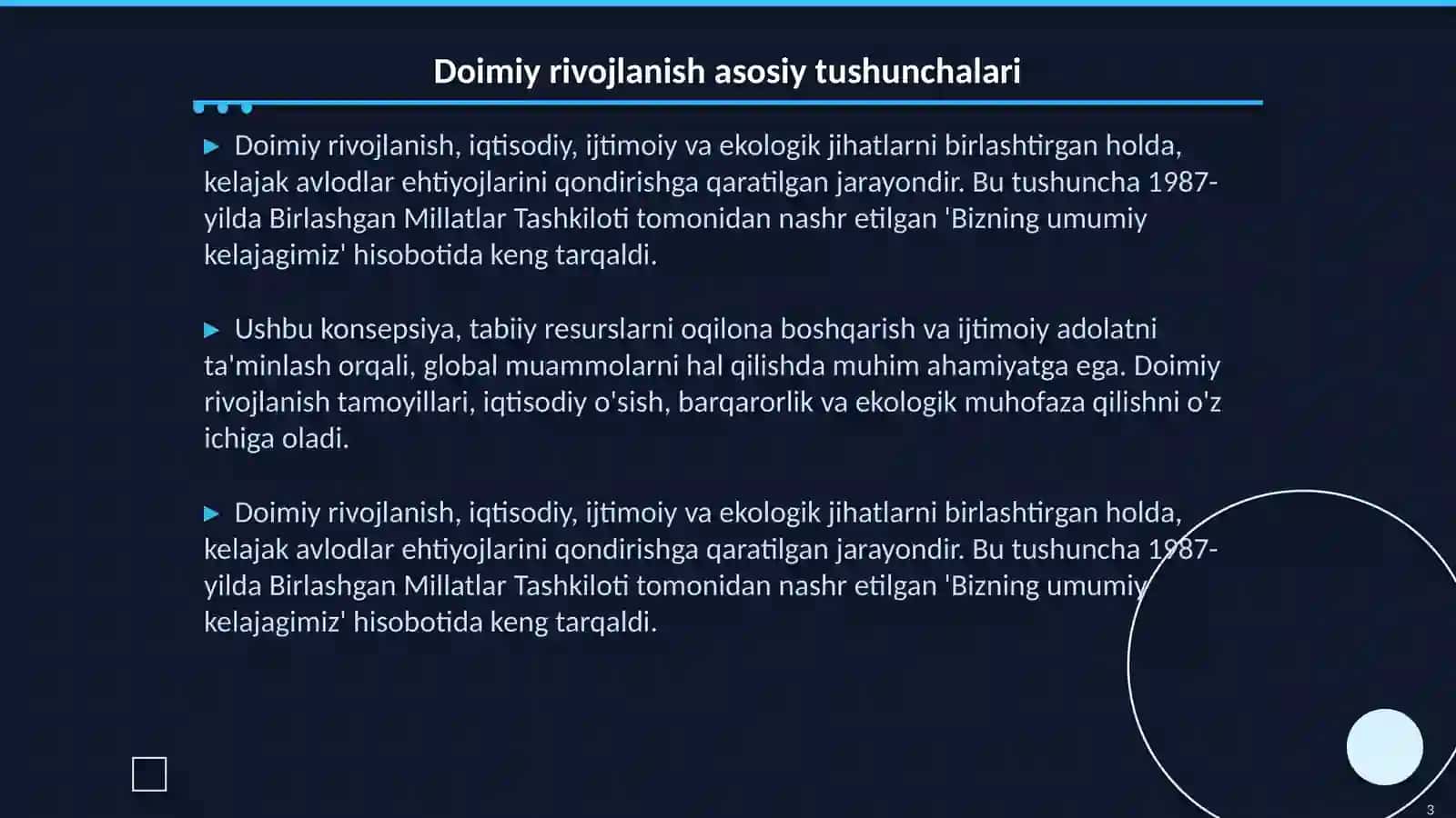 Doimiy rivojlanish konsepsiyasi tushunchasi 3