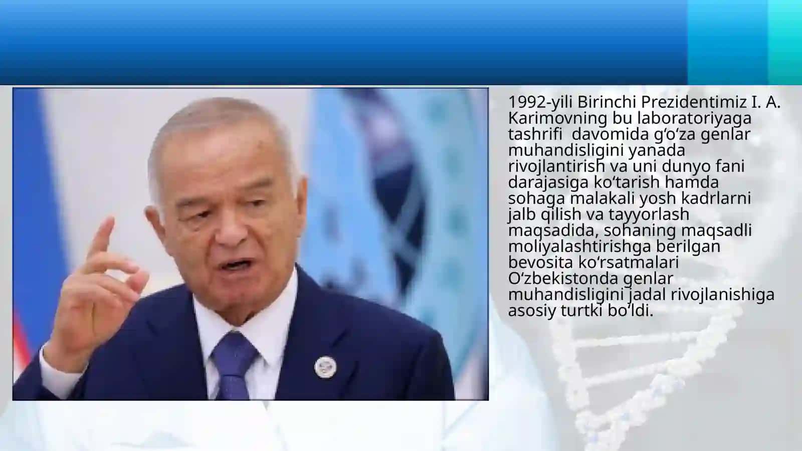 Gen muhandisligi va biotexnologiya fani yo‘nalishi 10-sinf 3