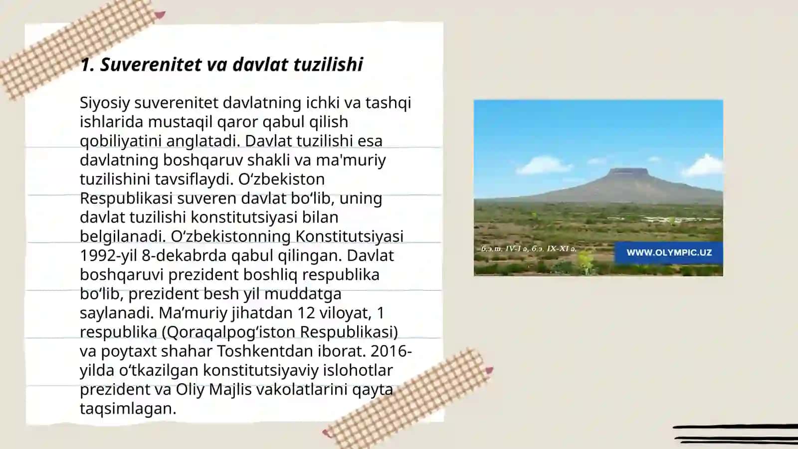 Suverenitet va davlat tuzilishi 3