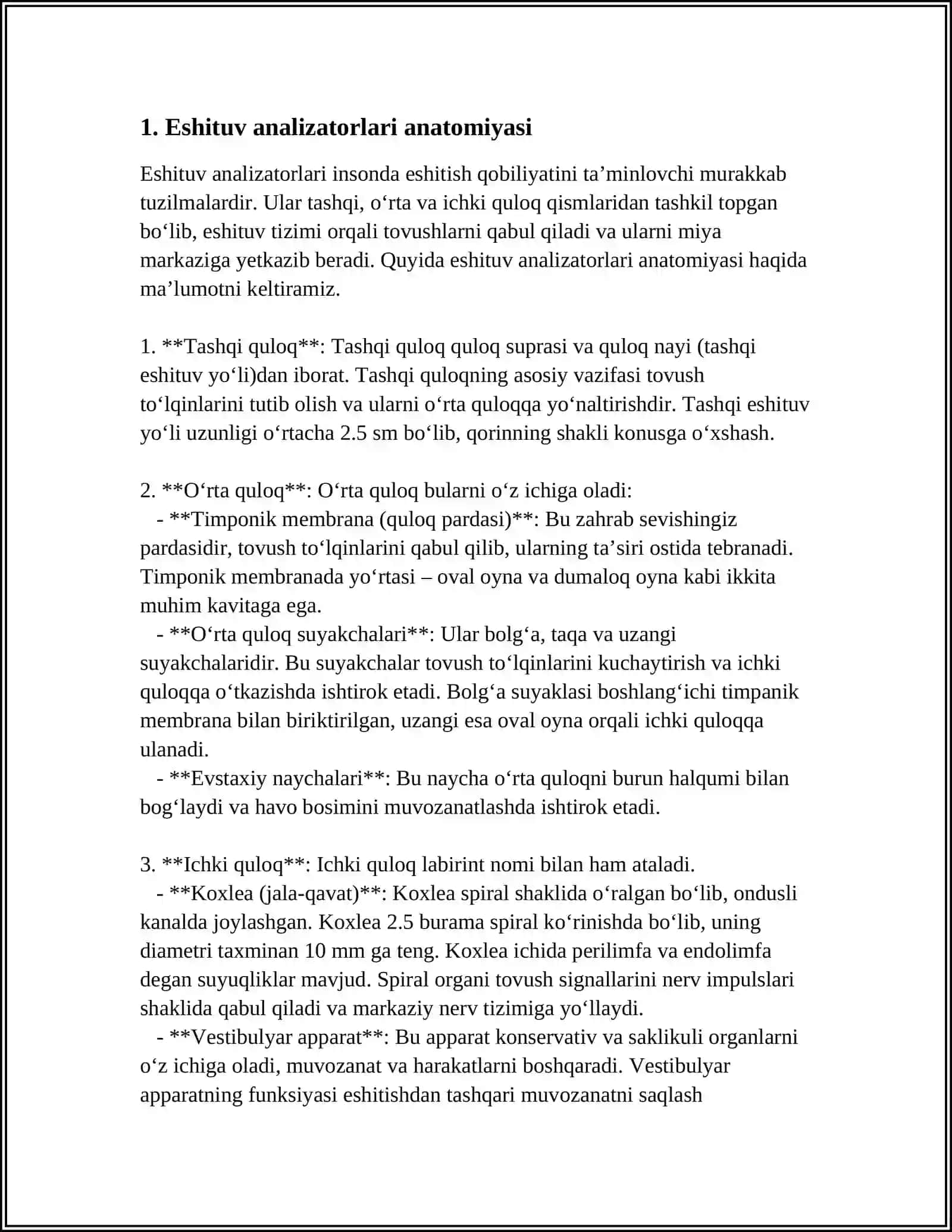 ESHITUV ANALIZATORLARI PATALOGIYASINING ETIALOGIK VA PATAGENEZI 3