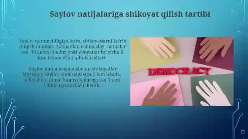 Saylov huquqining konstitutsiyaviy asoslari va tizimi 3