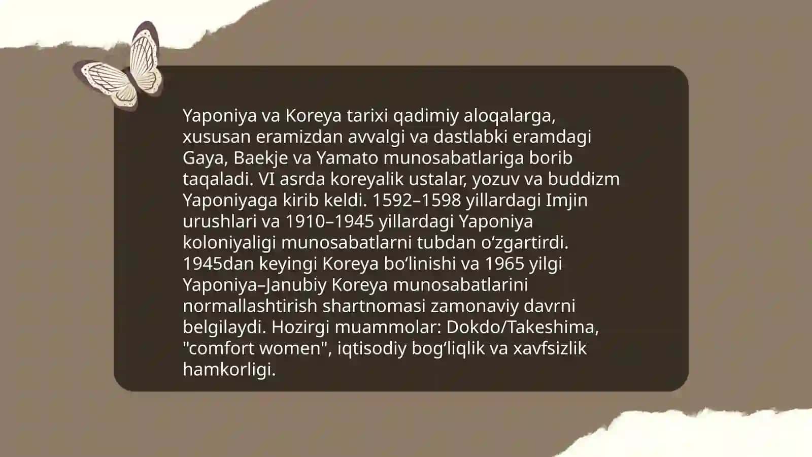 Yaponiya va Koreya tarixi 3