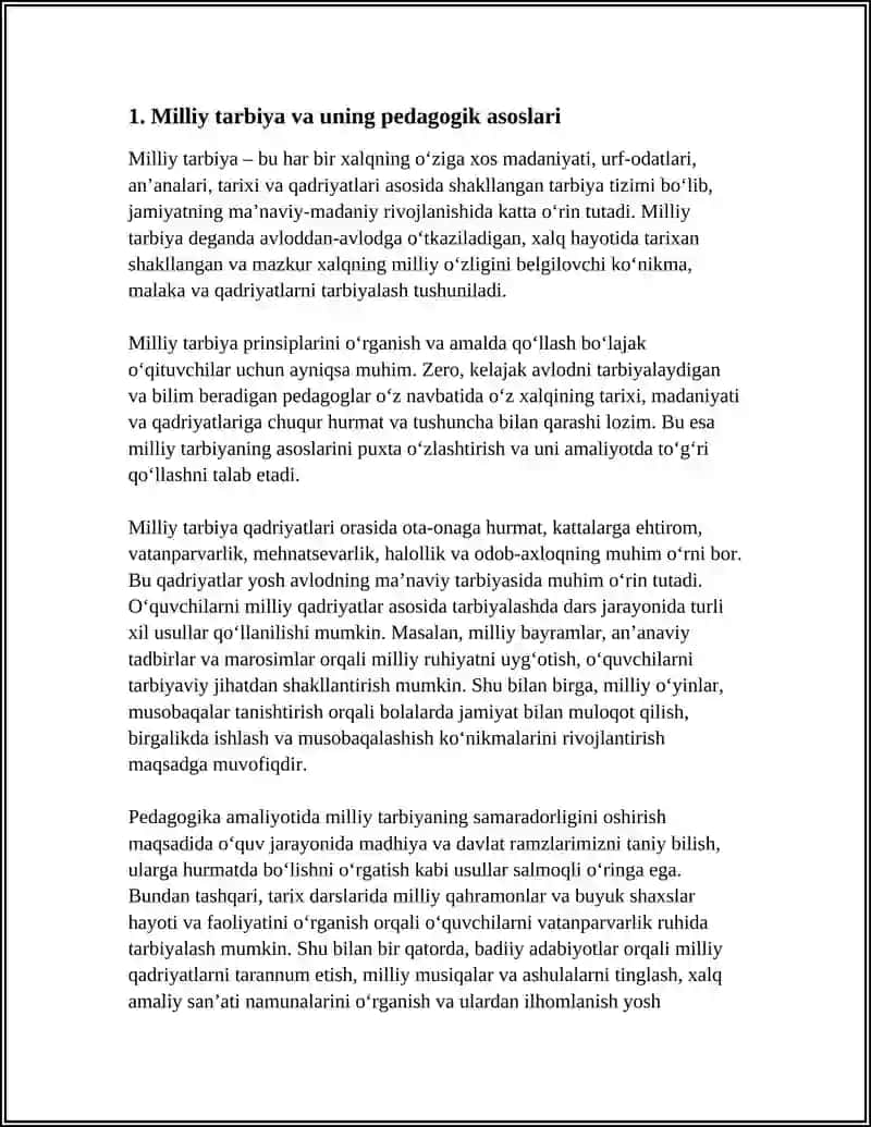 BO'LAJAK O'QTUVCHILARNI MILLIY TARBIYAVIY HOLATGA TAYYORLASH 3