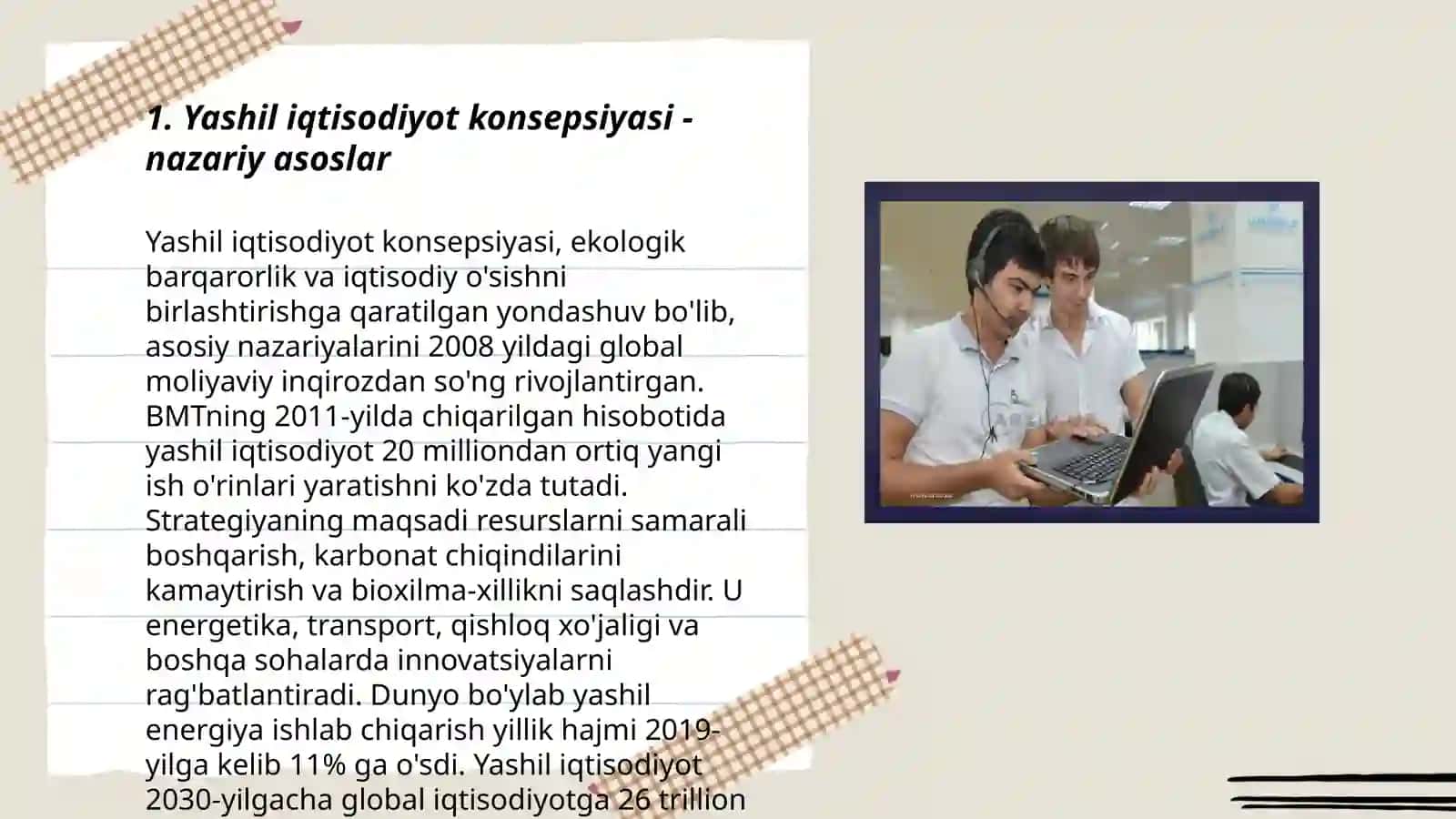 Yashil iqtisodiyot konsepsiyasi - nazariy asoslar 3
