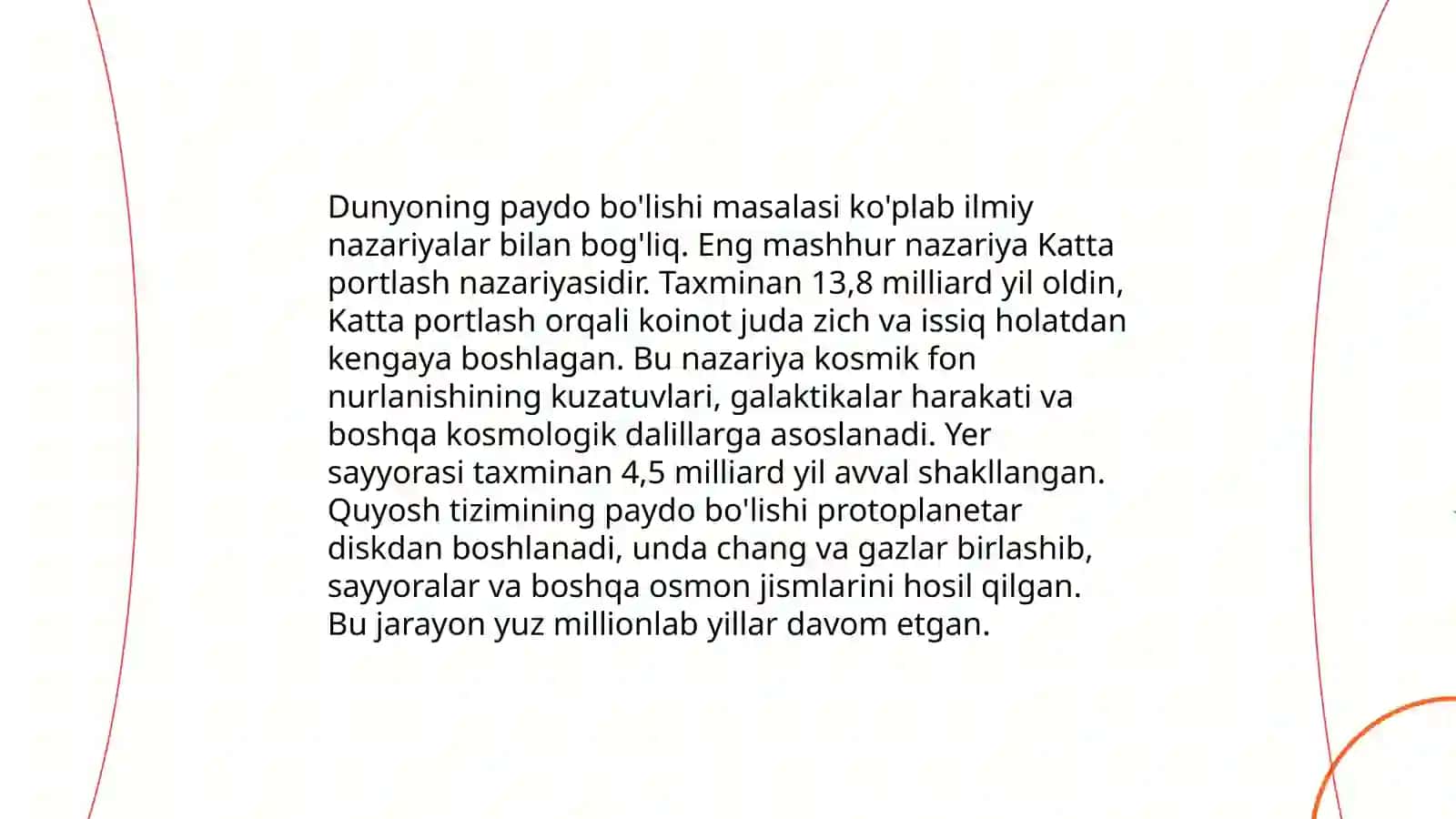 Tur evolyutsion jarayonning asosiy bosqichlari 3