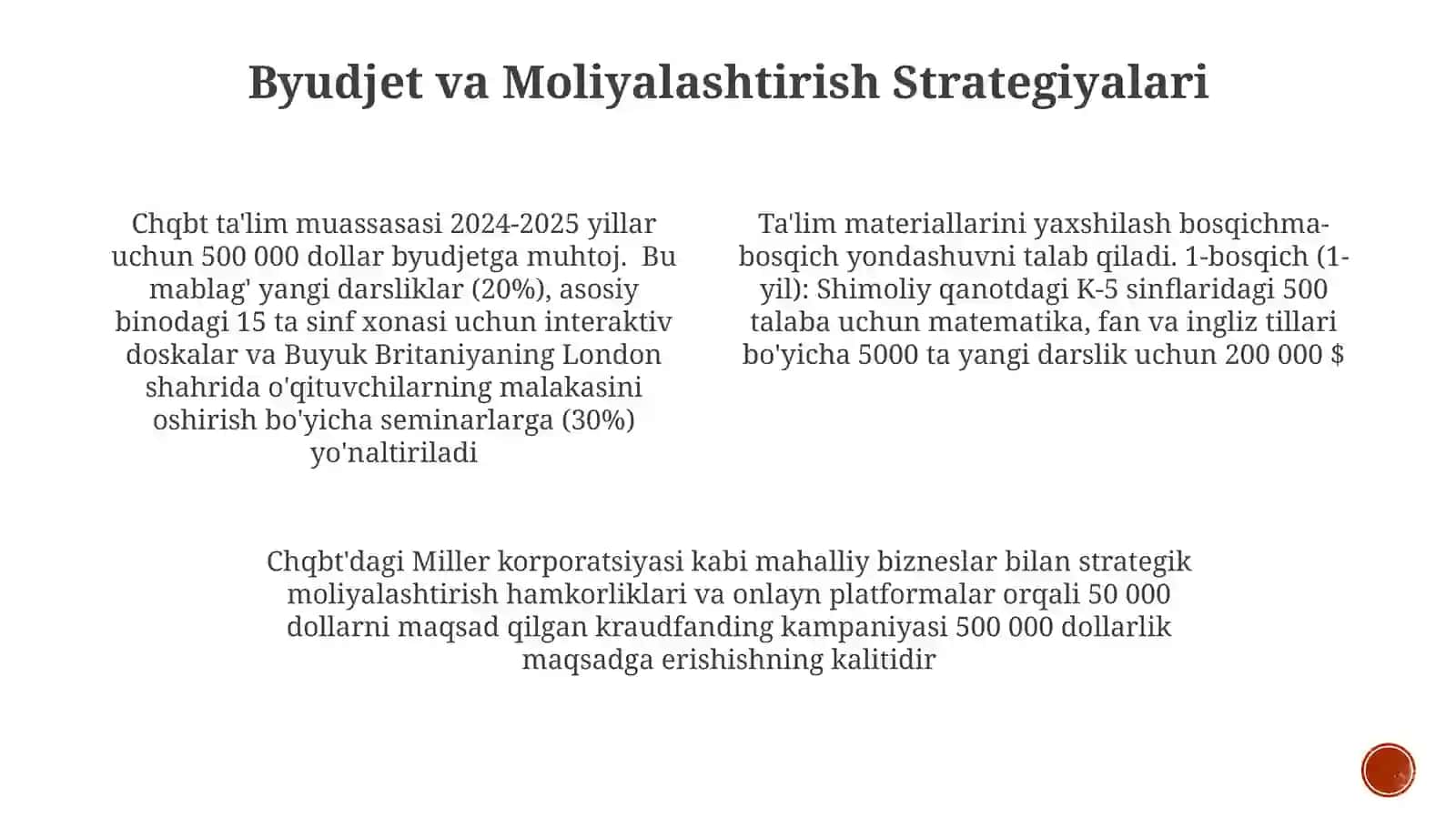 CHQBTo‘quvmuassasasidao'quvmoddiybazanitakomillashtirish 3