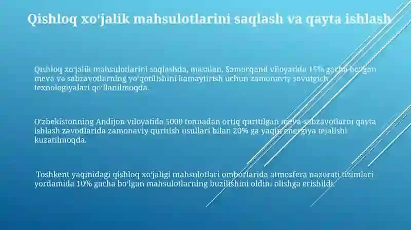 Ilmiy-texnologik taraqqiyotning qishloq xo’jaligini rivojlantirishdagi roli 3