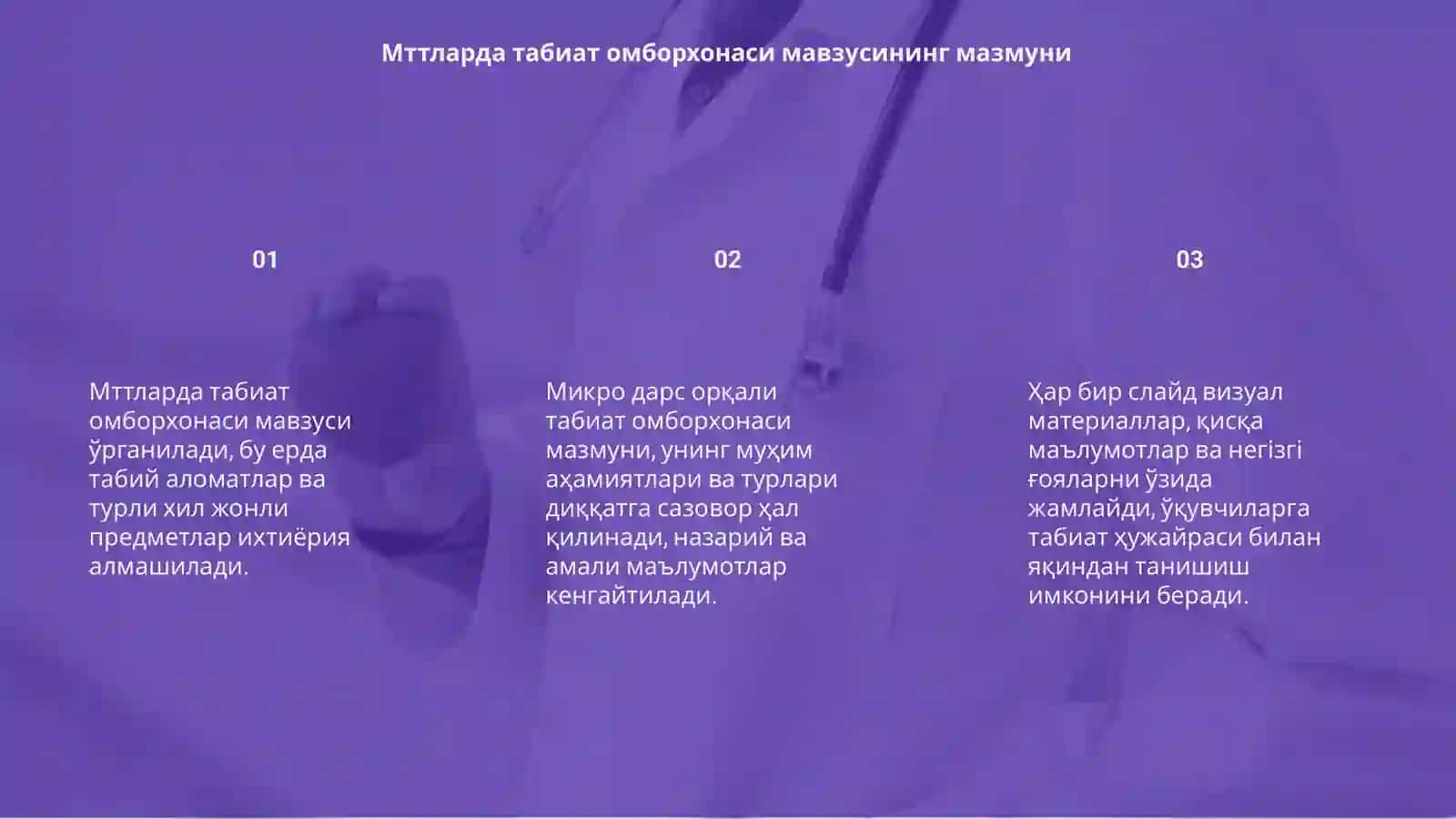 Мттларда табиат омборхонаси 3