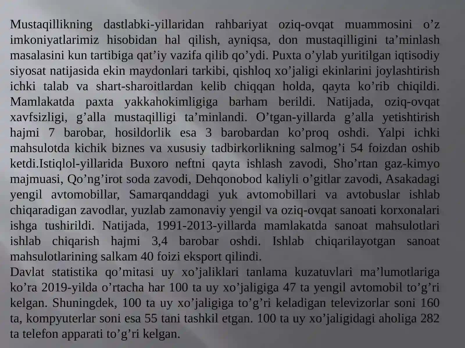 IQTISODIY ISLOHOTLARNING O‘ZIGA XOS TAMOYILLARI 3