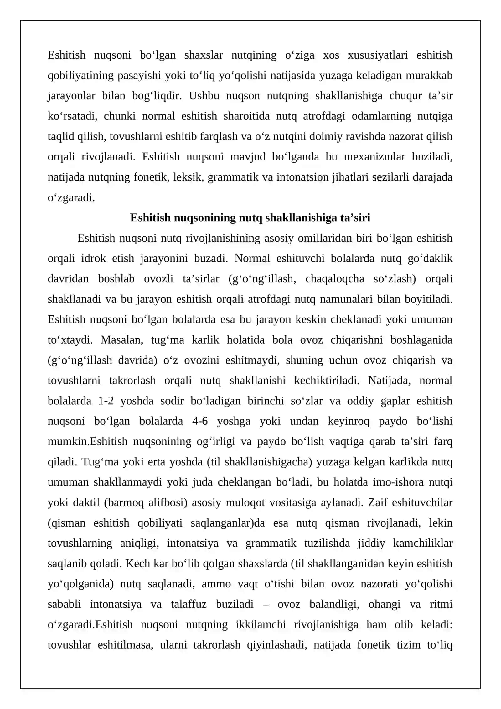 Eshitishida nuqsoni bo‘lgan shaxslar nutqining o‘ziga xos xususiyatlari 3