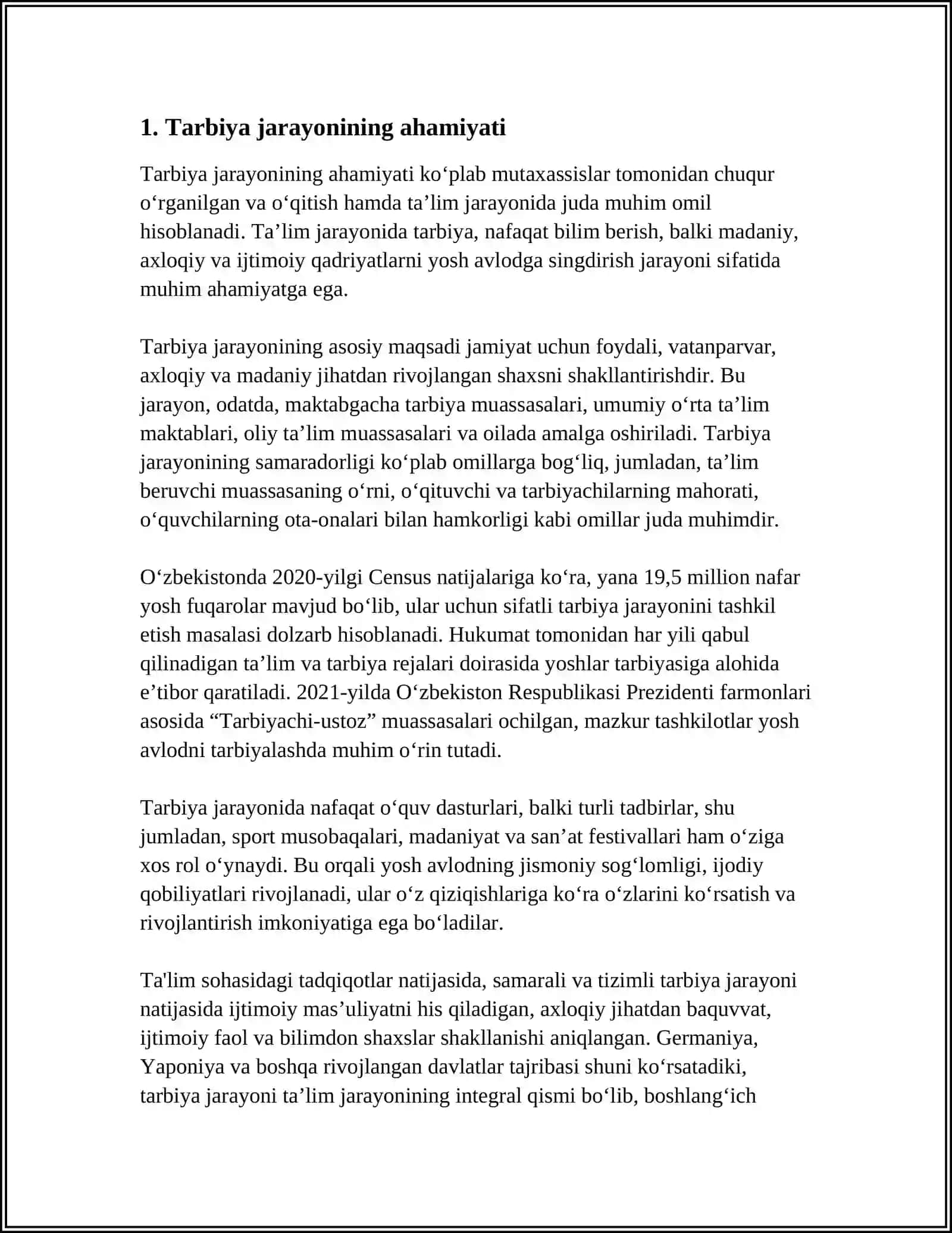 TARBIYA-IJTIMOIY XODISA 3