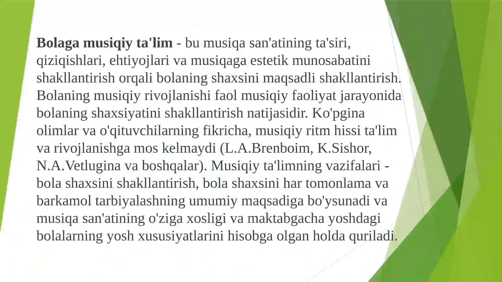 Bolalar hayotida musiqa ningo‘rnivaroli 3