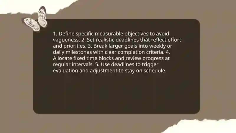 Managing your Time 3