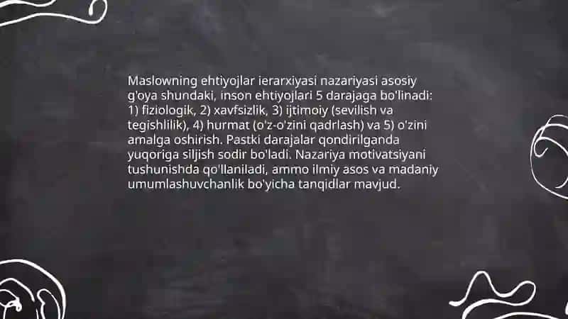 Motivatsiya nazariyalari 3
