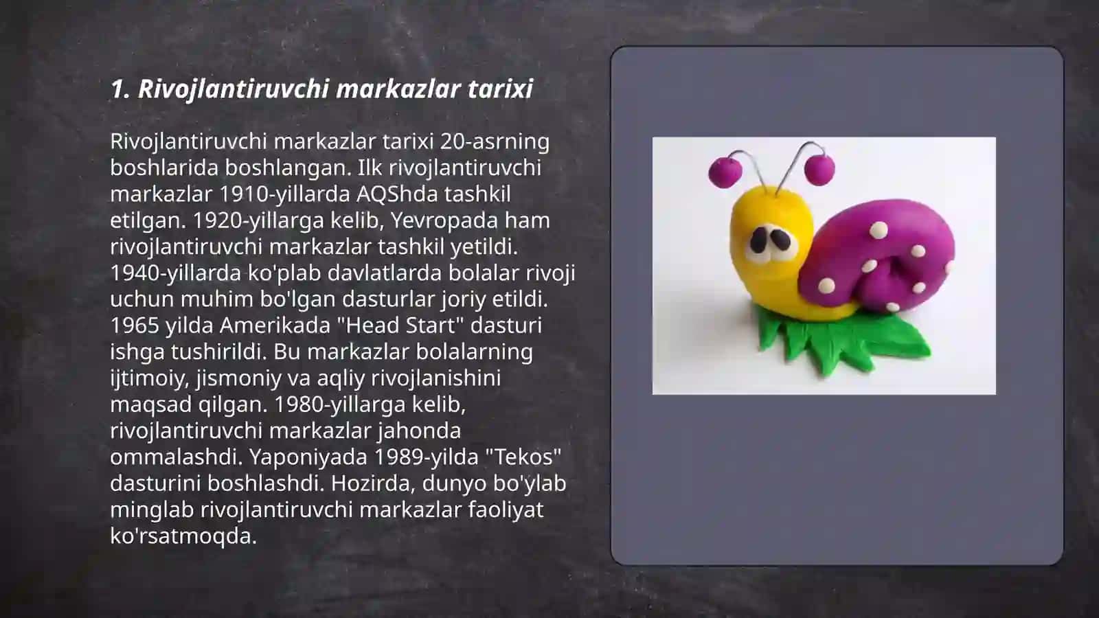 Rivojlantiruvchi markazlar tarixi 3