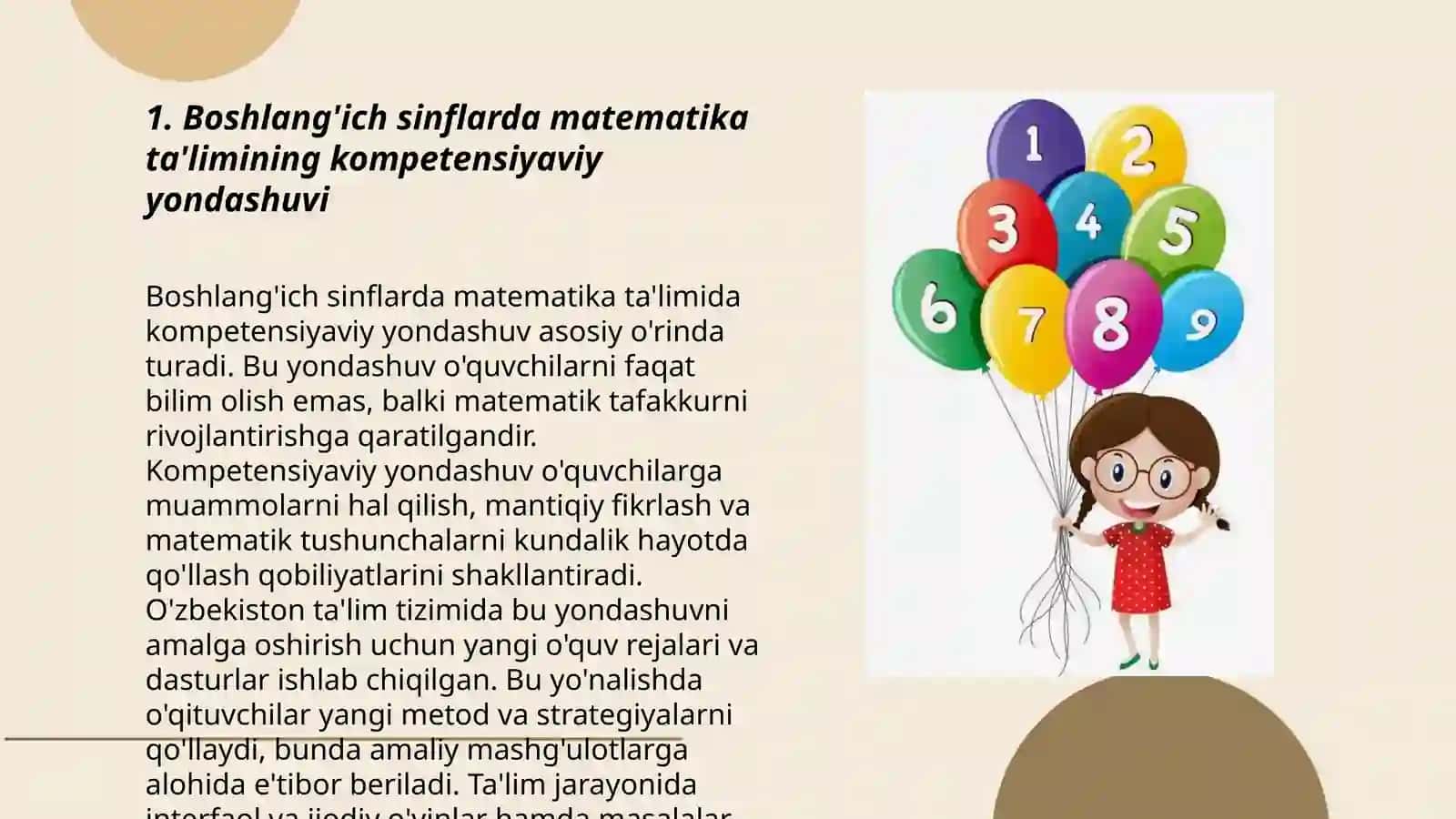Boshlang’ich sinflarda matematika o’qitishda kompetensiyaviy yondashuv 3