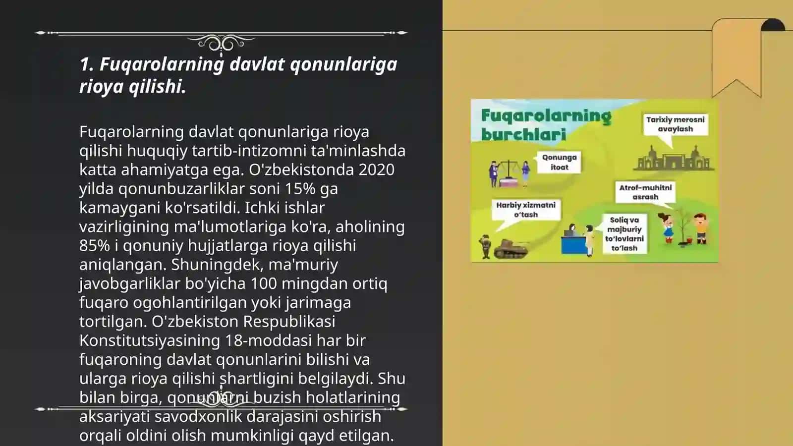 Fuqarolarning burchlari 3
