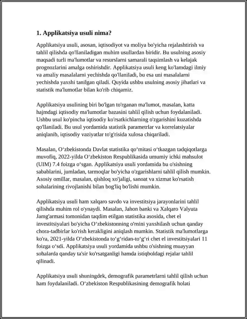 APPLIKATSIYA USULIDA PANNO YARATISH 3