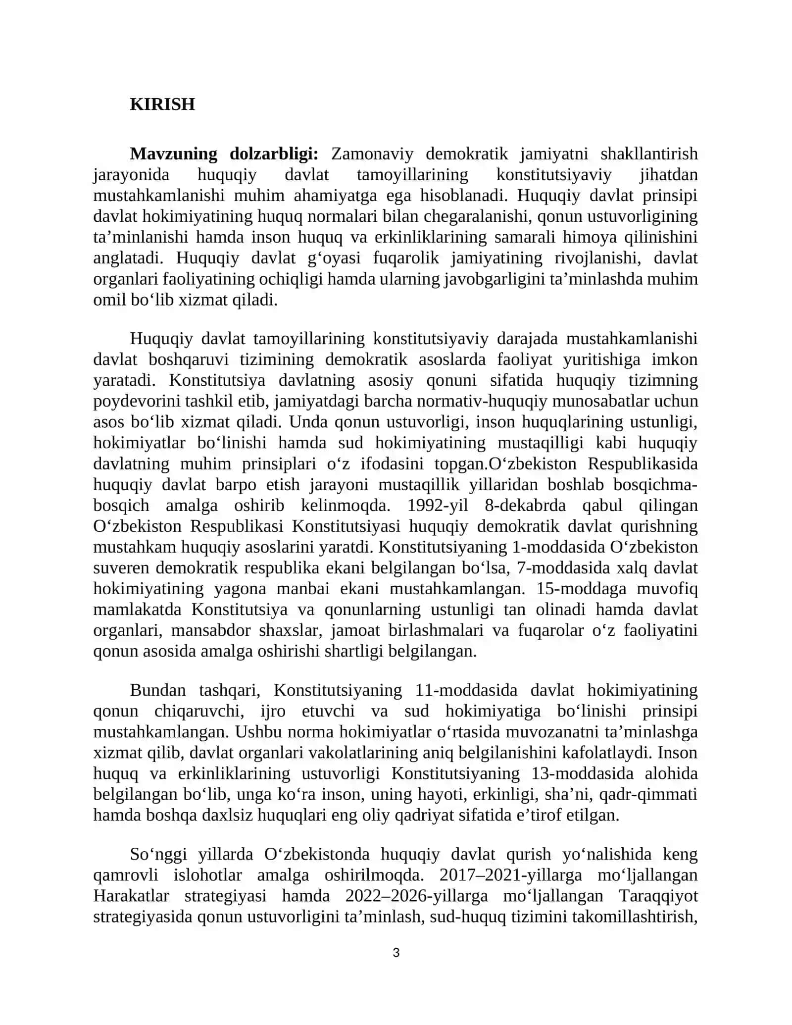 Konstitutsiyada huquqiy davlat tamoyillarinıng kafolatlari 3