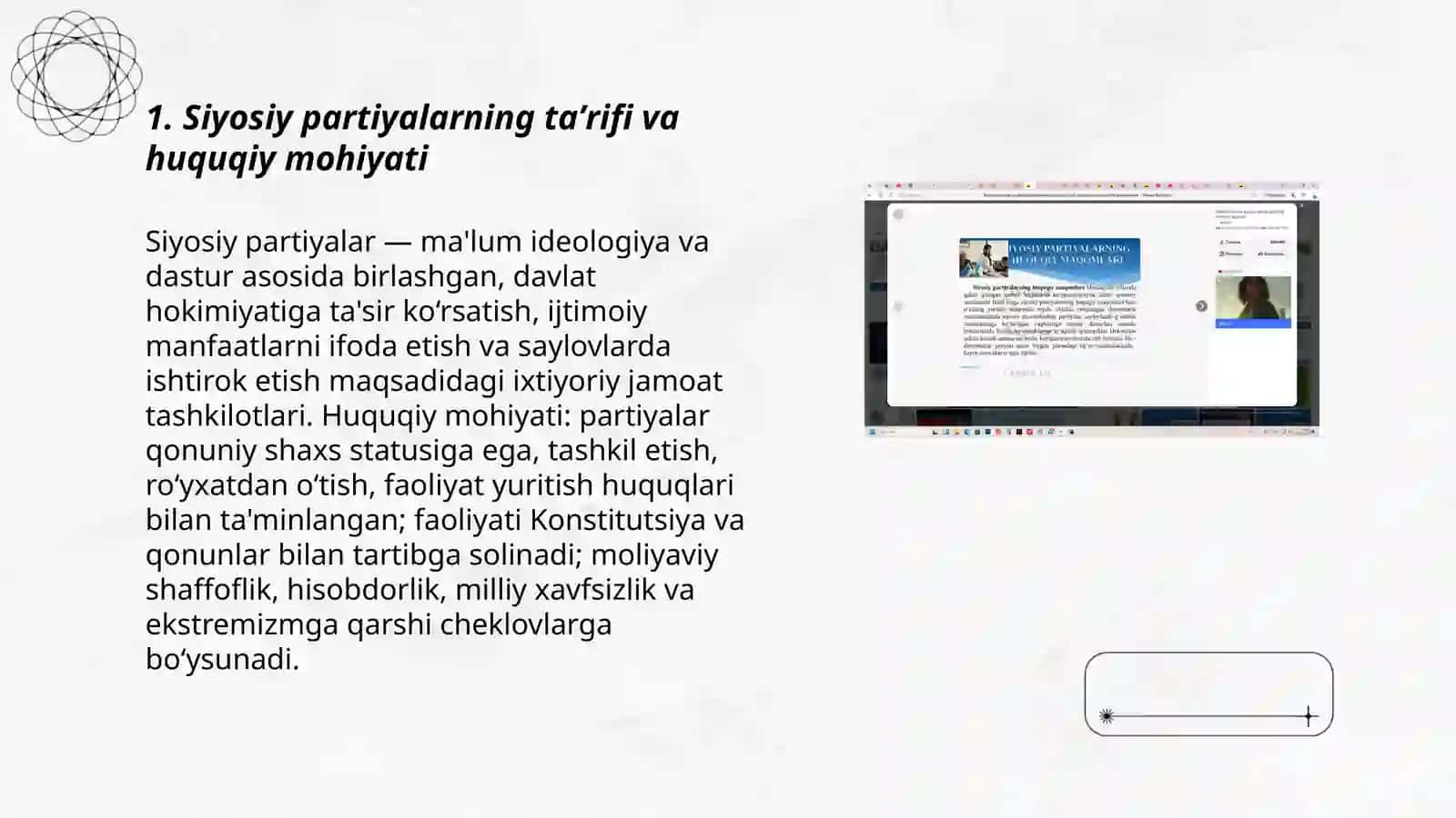 Siyosiy Partiyalari va Ularning Konstitutsiyaviy Maqomi 3
