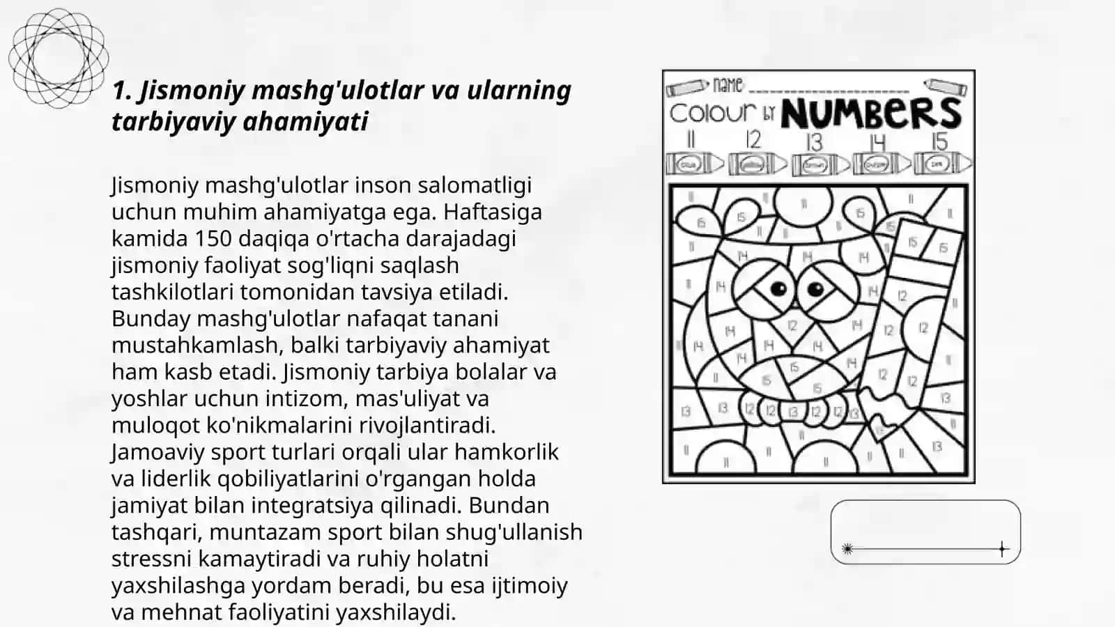 Jismoniy mashg’ulotlarning pedagogik asoslari 3