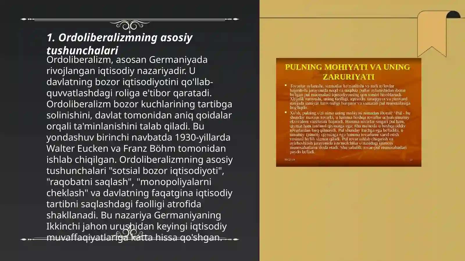 Iqtisodiy taʼlimotda "Ordoliberalizm" nazariyasi 3