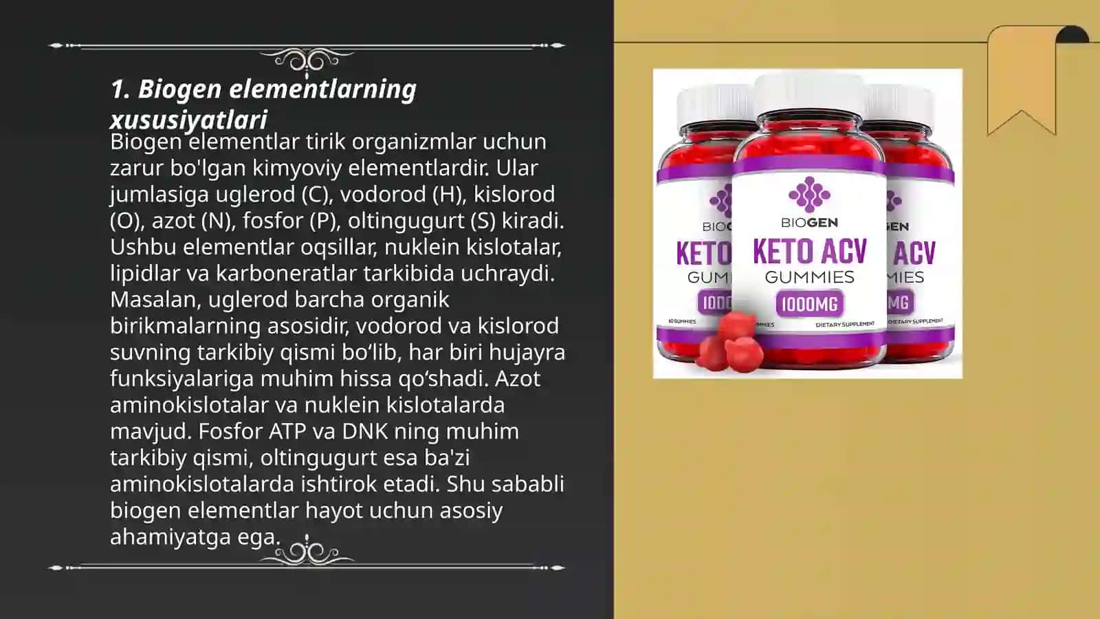Biogen elementlar 3