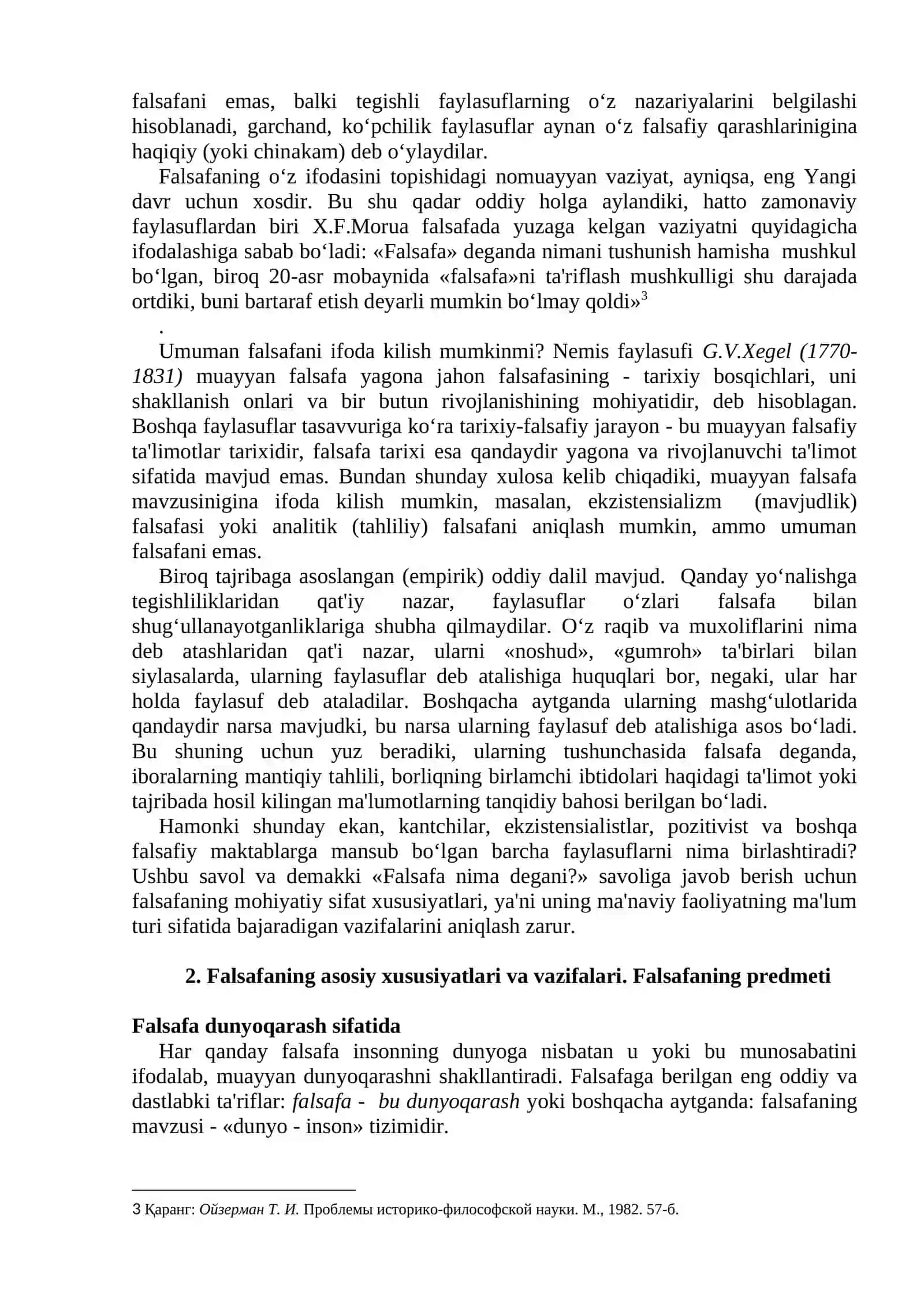 FALSAFA MAVZUSI VA FALSAFIY BILIMLAR MOHIYATI 3