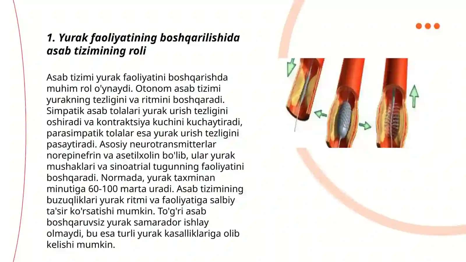 Yurak faoliyatining boshqarilish mexanizmlari 3