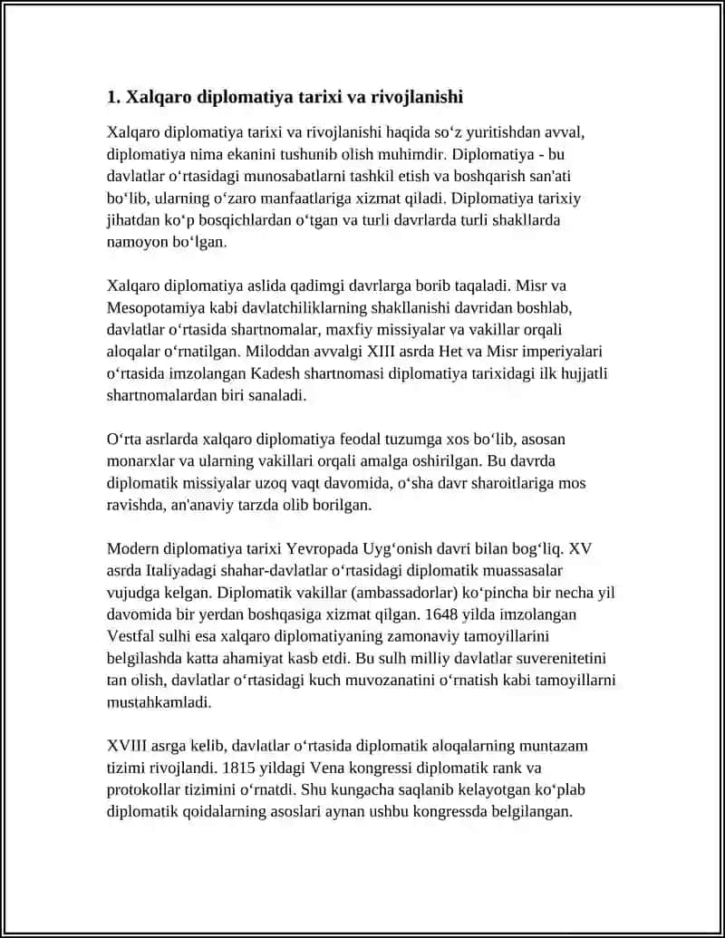 XALQARO DIPLOMATIYA VA KONSULLIK 3