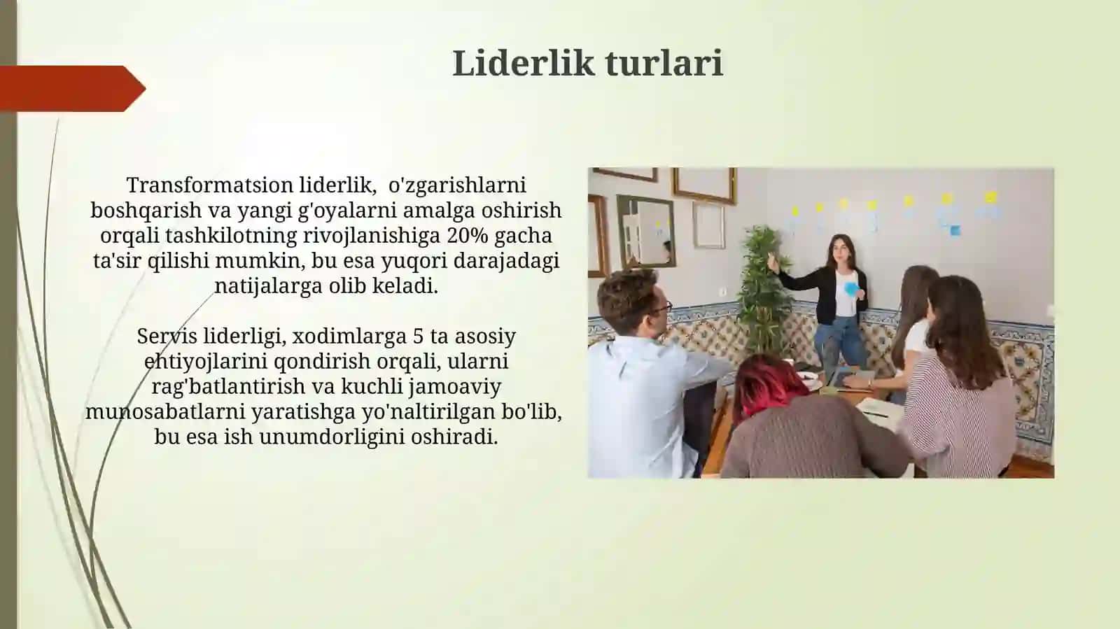 Rahbar faoliyatida zarur buladigan muhim sifatlari Karera turlari va bosqichlari 3